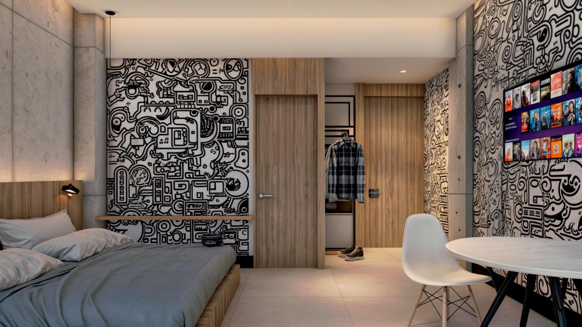 Street Art Hotel Roma Мехіко Екстер'єр фото