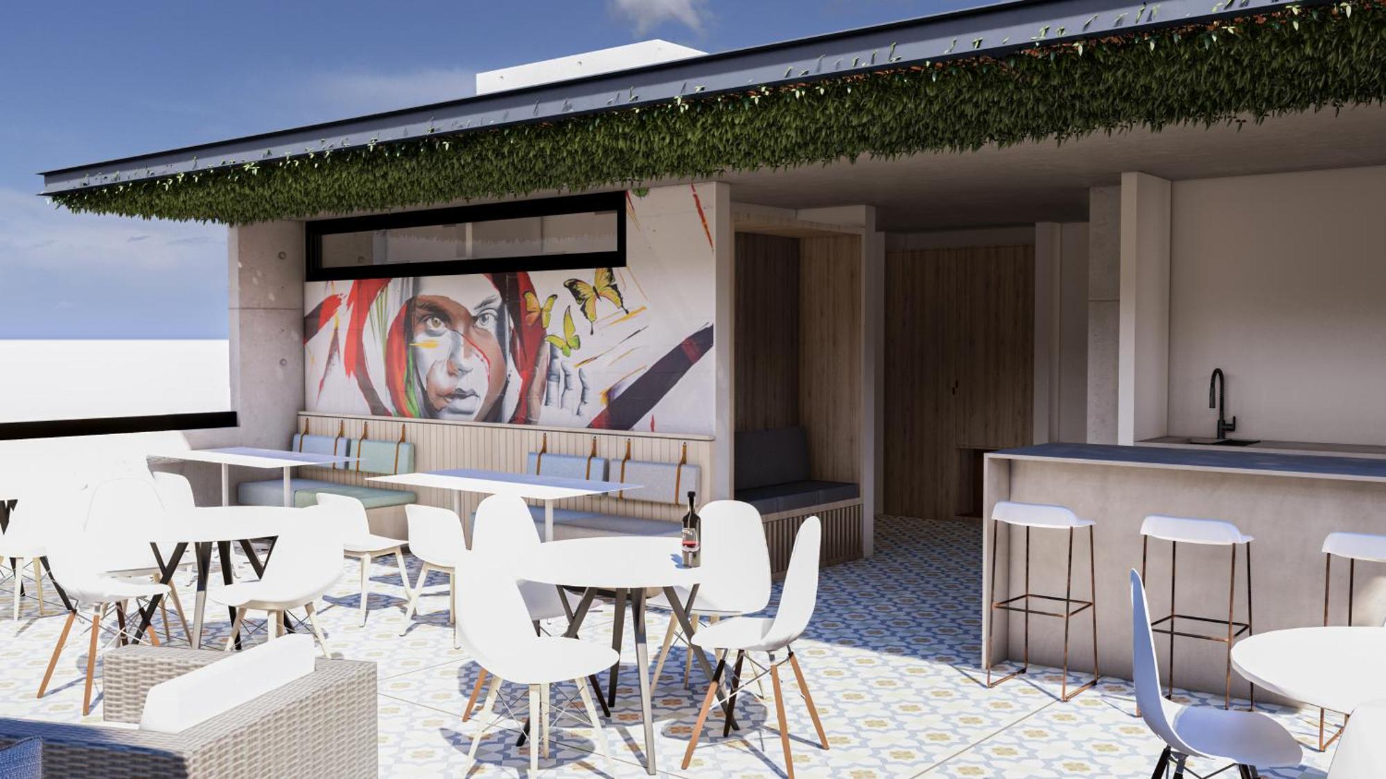 Street Art Hotel Roma Мехіко Екстер'єр фото