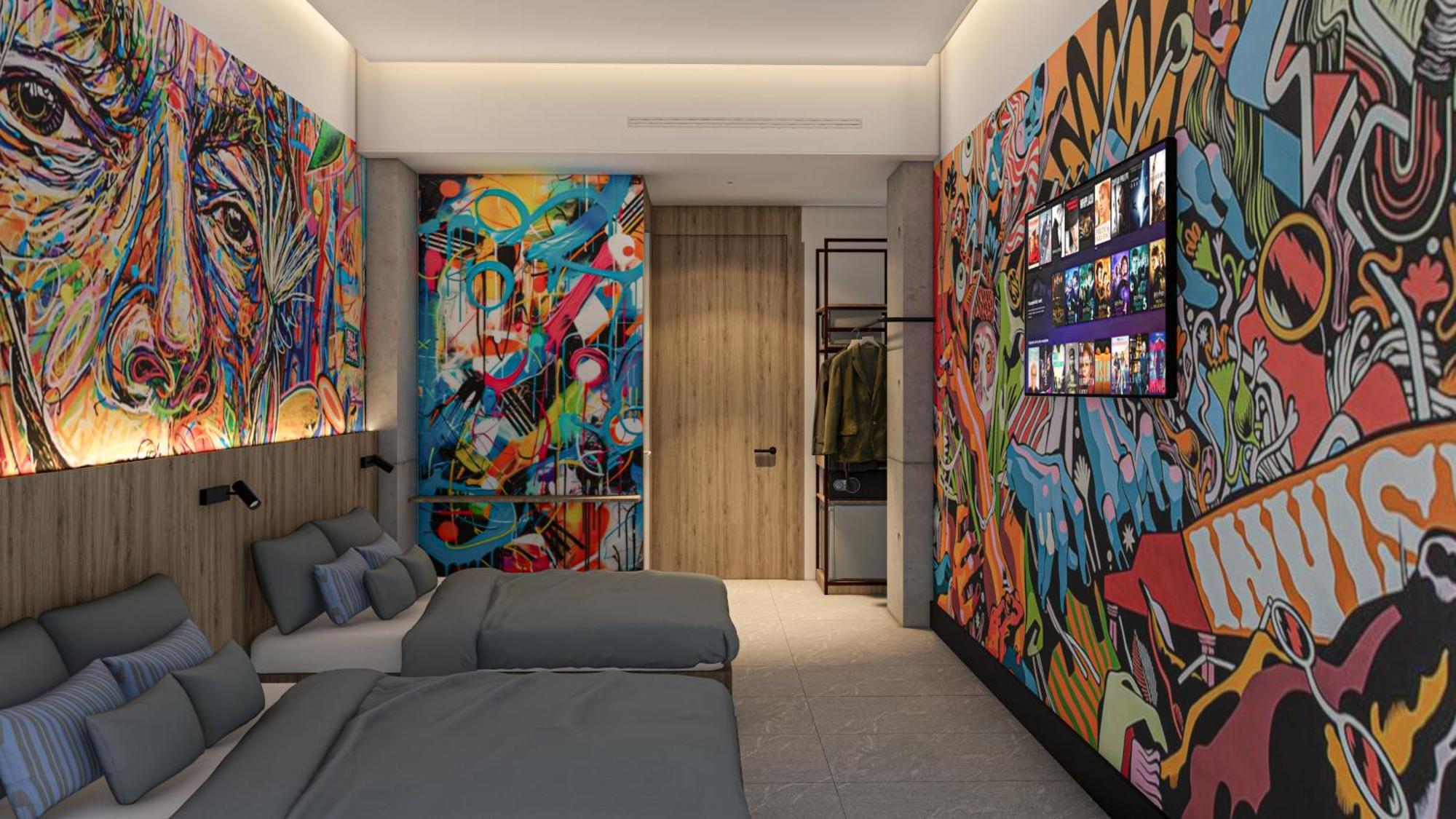 Street Art Hotel Roma Мехіко Екстер'єр фото