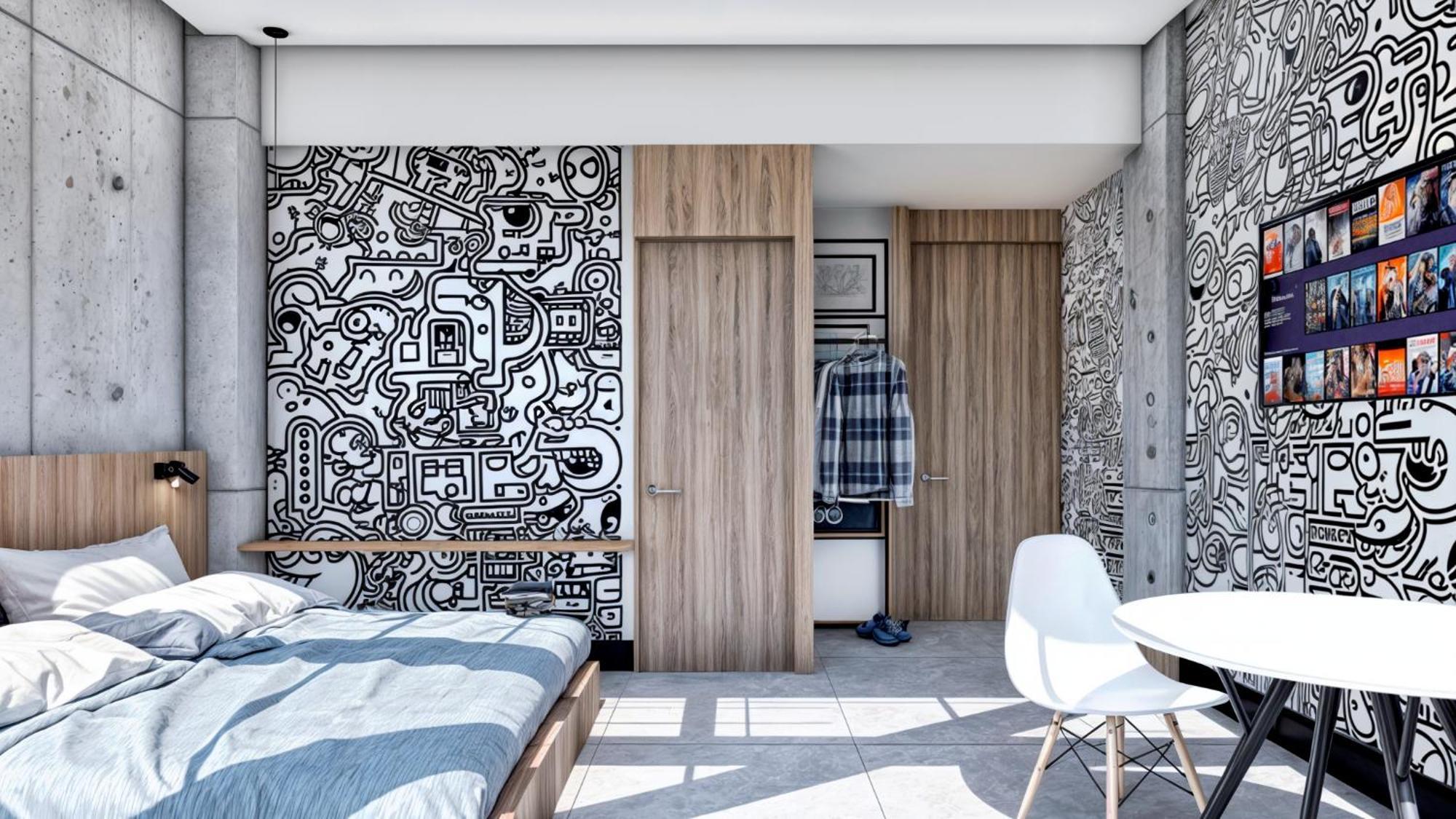 Street Art Hotel Roma Мехіко Екстер'єр фото