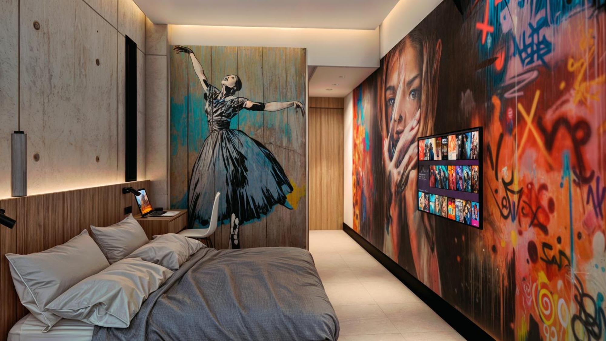 Street Art Hotel Roma Мехіко Екстер'єр фото
