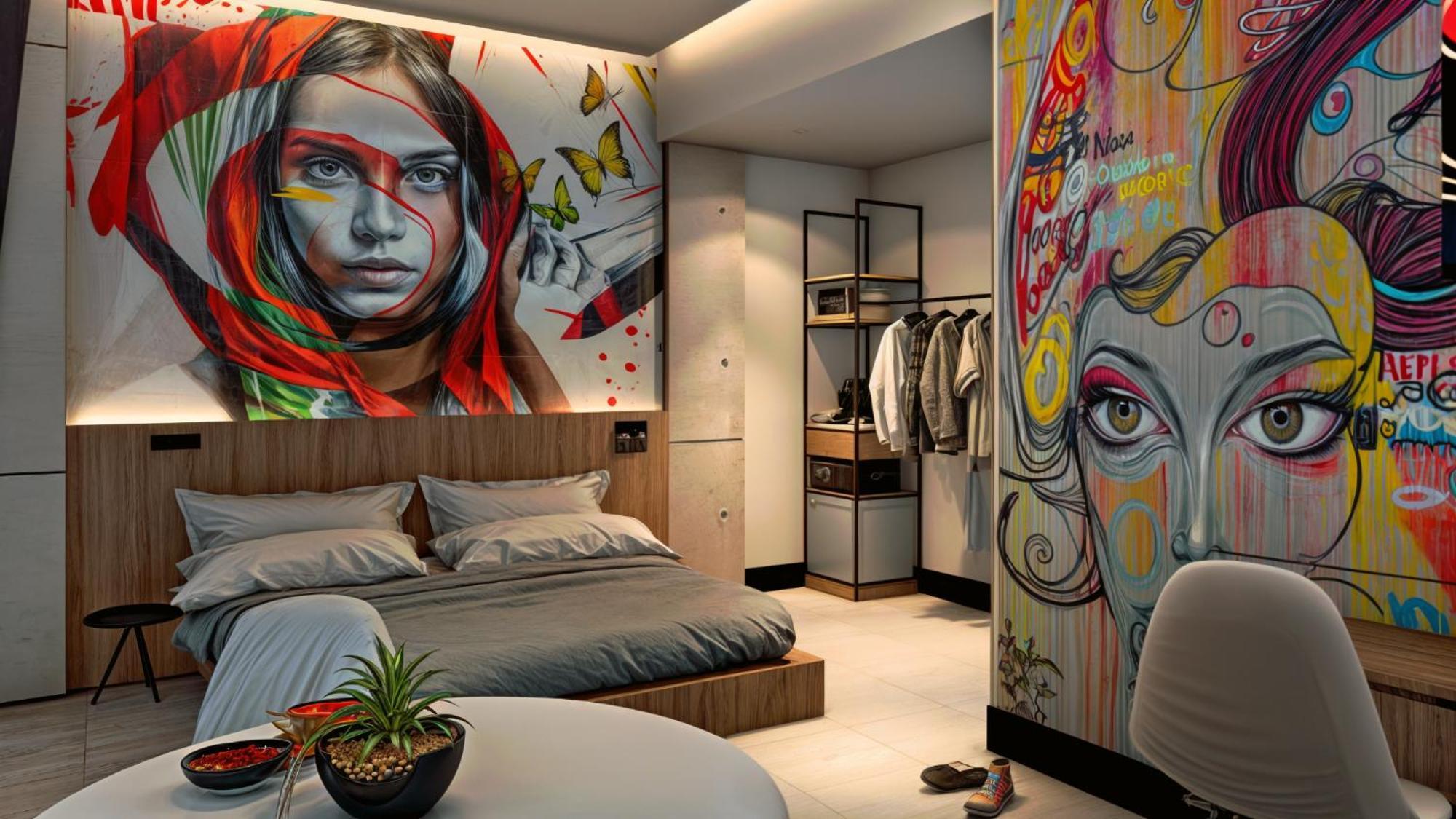 Street Art Hotel Roma Мехіко Екстер'єр фото