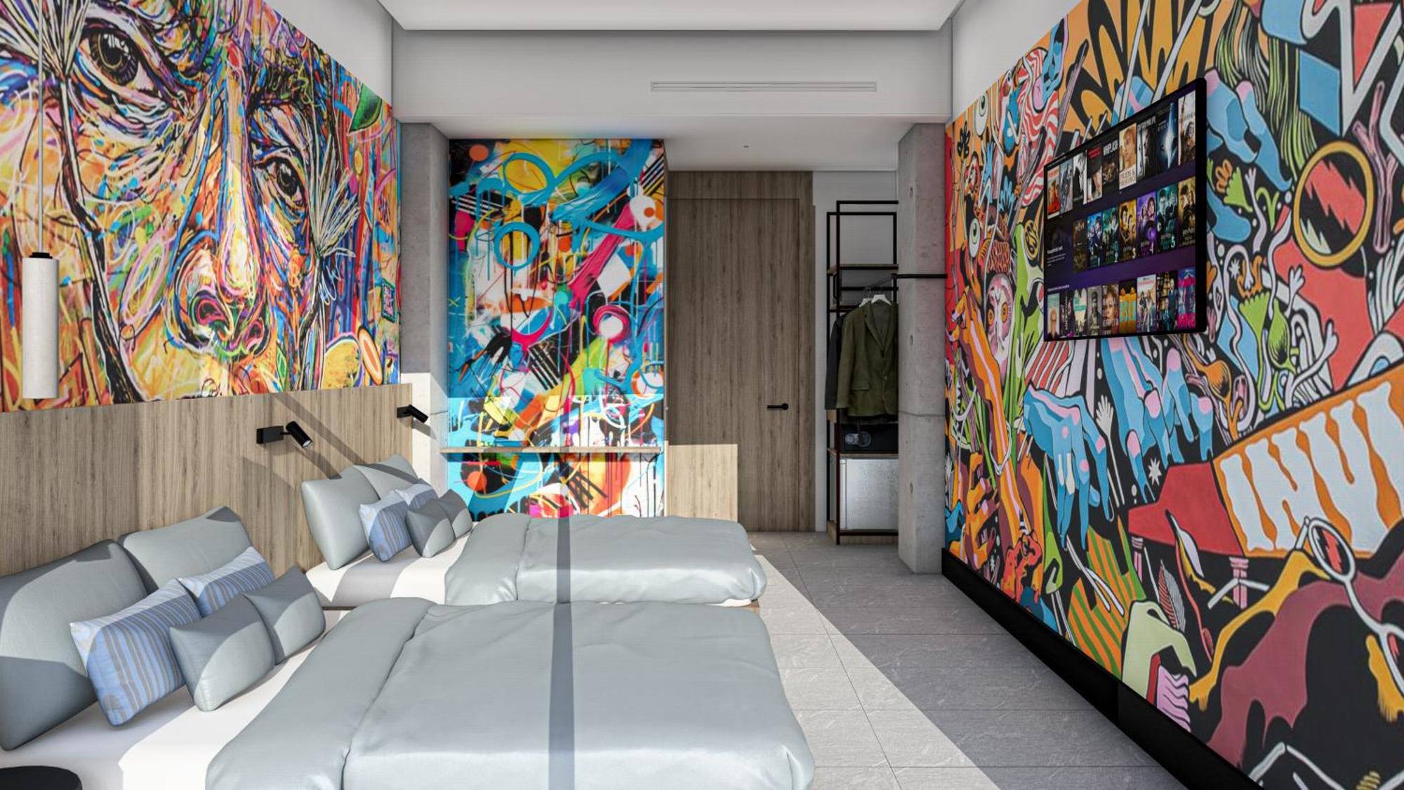 Street Art Hotel Roma Мехіко Екстер'єр фото