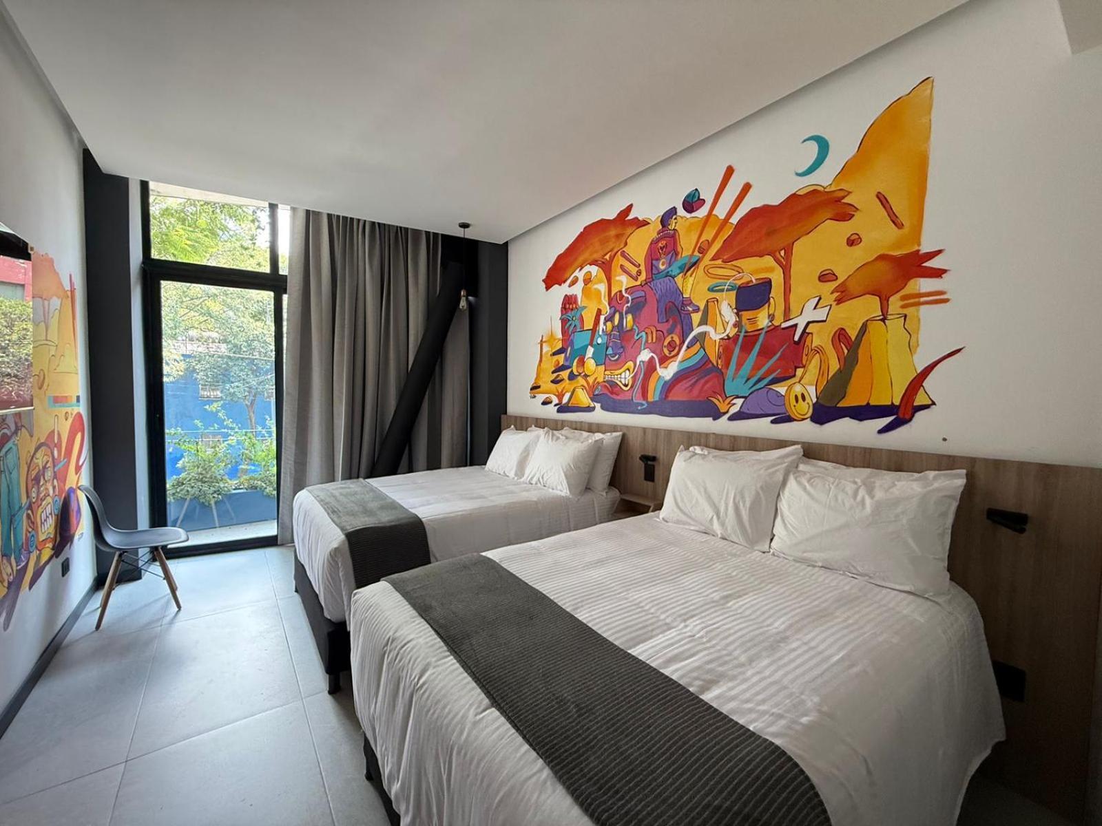 Street Art Hotel Roma Мехіко Екстер'єр фото